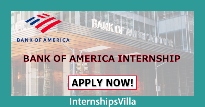 Bank of America Internship