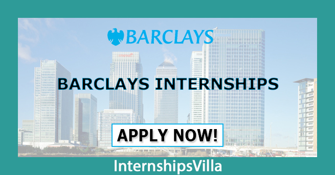 Barclays Internship