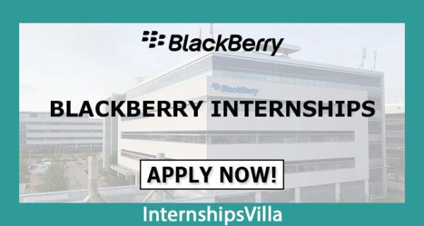Blackberry Internship for Students