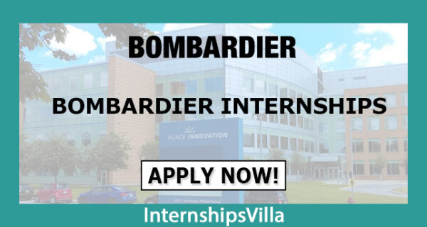 Bombardier Internship Program in Canada