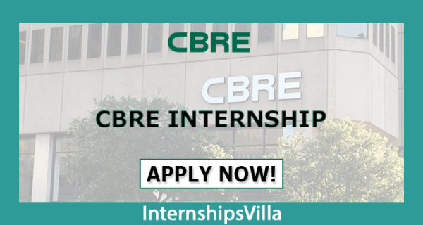 CBRE Internship Latest Program