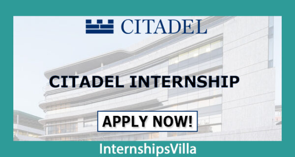Citadel Internship Summer Application Program
