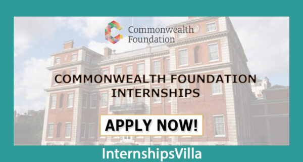 Commonwealth Foundation Internship Graduate Scheme