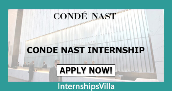 Conde Nast Internship Summer Latest Position