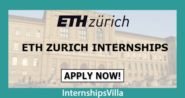 ETH Zurich Internship Summer in Switzerland