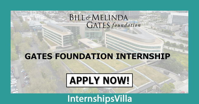Gates Foundation Internship