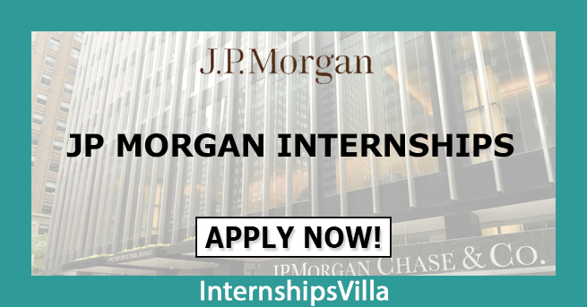 JP Morgan Internship