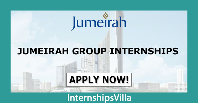 Jumeirah group Internships