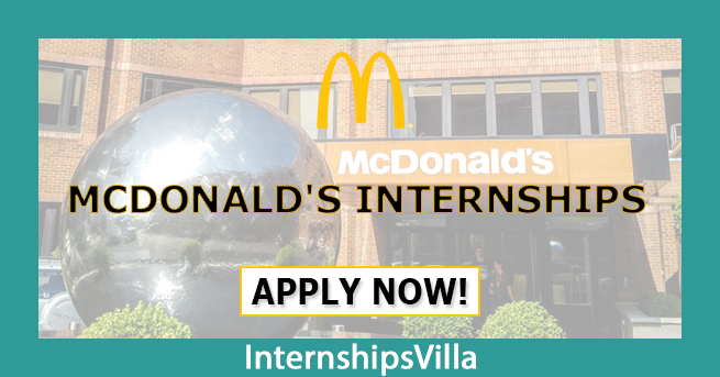 McDonald's Internships
