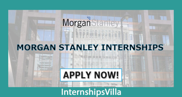 Morgan Stanley Internship Summer Application