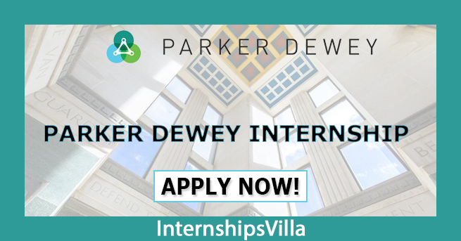 Parker Dewey Internship