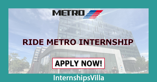 Ride Metro Internship