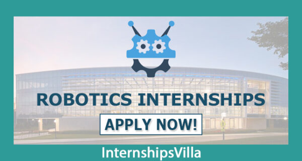 Robotics Internship Latest Opportunities