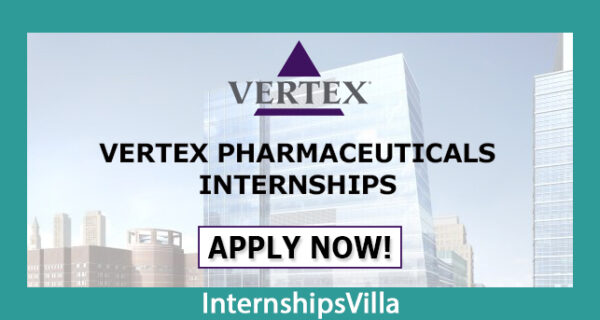 Vertex Pharmaceuticals Internship Summer Application