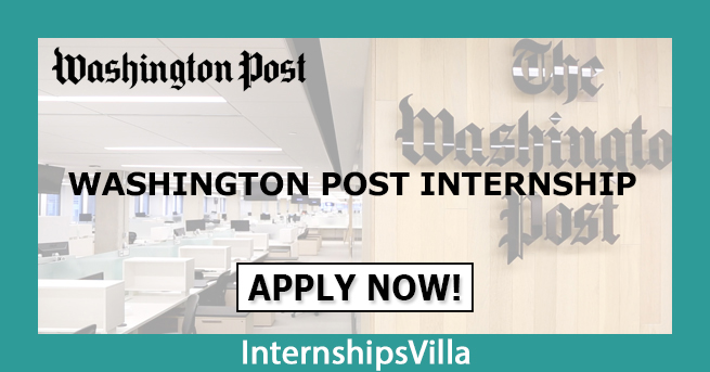 Washington Post Internship